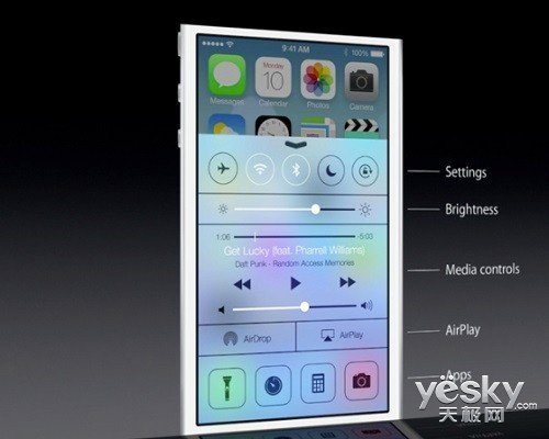 WWDC 2013：有史以来最大改变 iOS 7发布