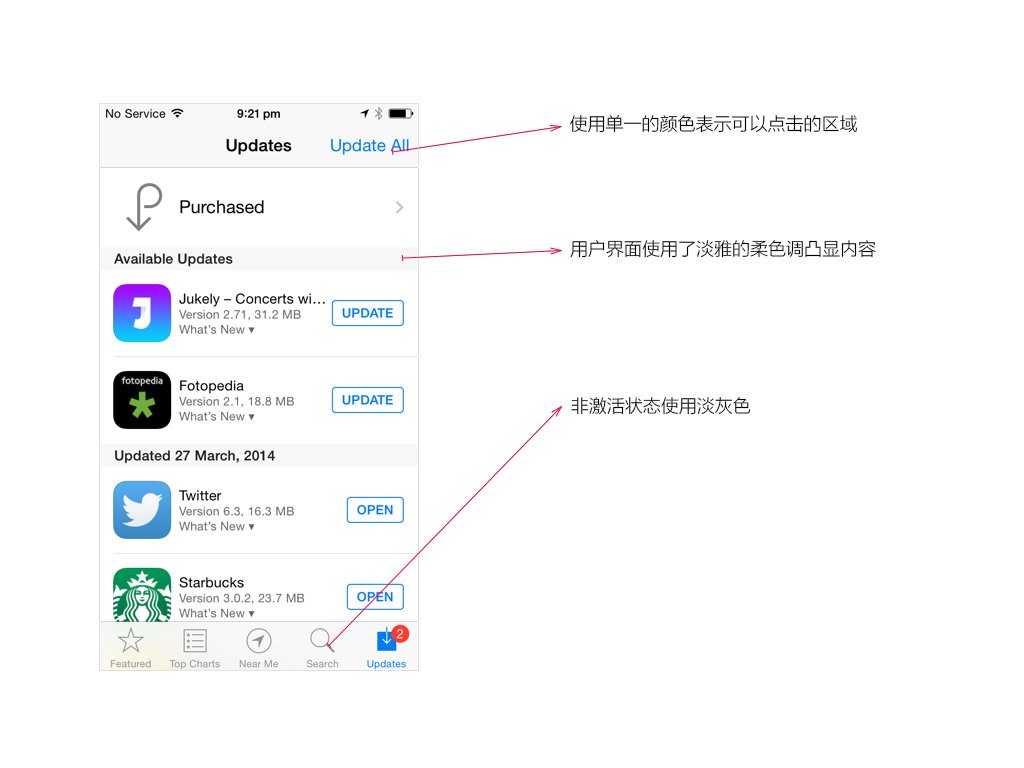 学习iOS设计----iOS8的颜色、文字和布局学习